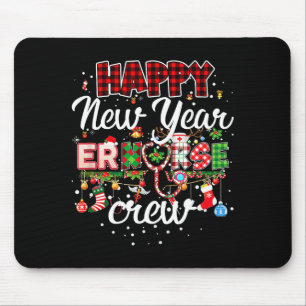 Happy New Year Er Nurse Crew Christmas Lovely Funn Mouse Mat