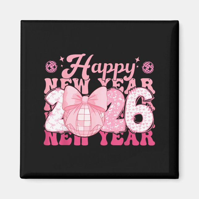 Happy New Year Eve 2026 Party Family Matching Men  Magnet (Front)