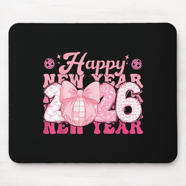 Happy New Year Eve 2026 Party Family Matching Men  Mouse Mat (Front)