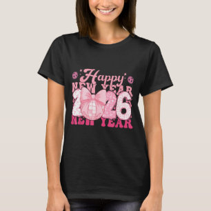 Happy New Year Eve 2026 Party Family Matching Men T-Shirt