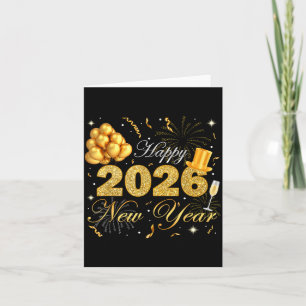 Happy New Year Eve Party 2026 Family Matching Cost Card
