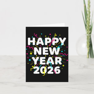 Happy New Year Eve Party 2026 Nye Family Matching  Card