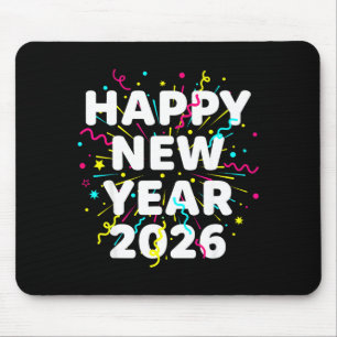 Happy New Year Eve Party 2026 Nye Family Matching Mouse Mat