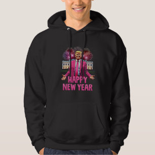 Happy New Year Eve Trump Resolution 2025 Hoodie