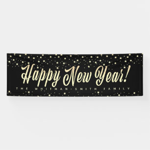 Happy New Year Family Large Banner