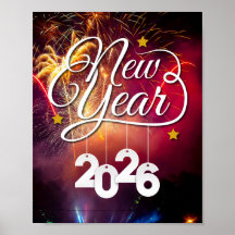 Happy New Year – Festive Celebration Design