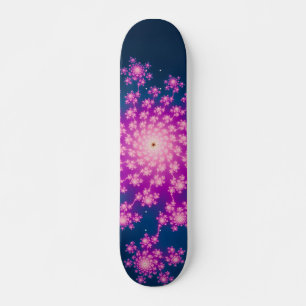 Happy New Year Fractal Skateboard
