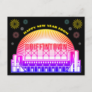 Happy New Year From Griffintown Postcard
