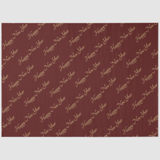 happy new year full of love tissue paper