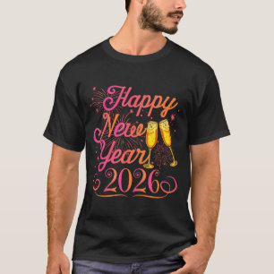 Happy New Year Funny Matching Family New Years Eve T-Shirt