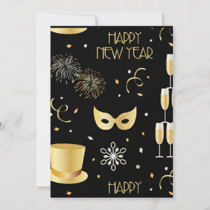 Happy New Year GB Invitation