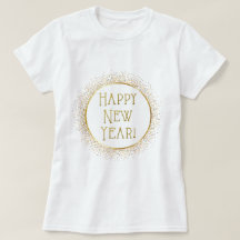 Happy New Year Glitter T-Shirt