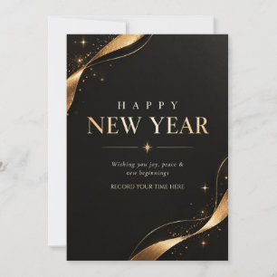 Happy New Year Greeting , A New Year A New Chapter Card
