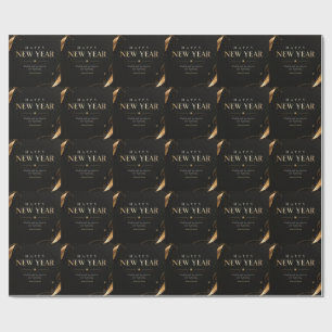 Happy New Year Greeting , A New Year A New Chapter Wrapping Paper