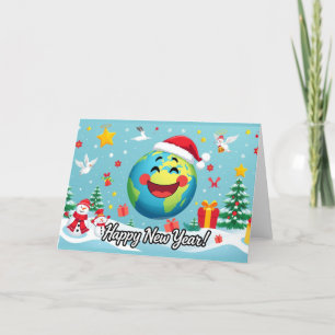 Happy New Year! Greeting card