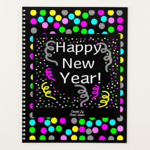 Happy New Year Greetings Standard Planner