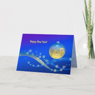 Happy New Year! Holiday Card