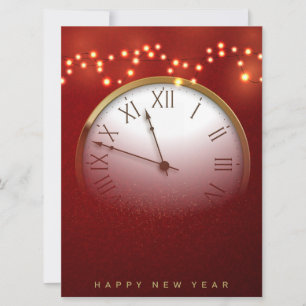 Happy New Year Holiday Card