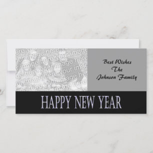 happy new year holiday card