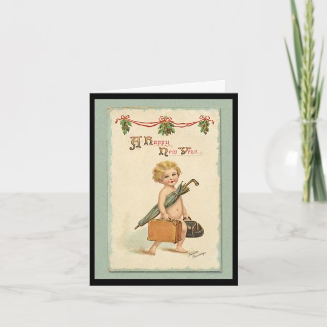 Happy New Year Holiday Card (Front)