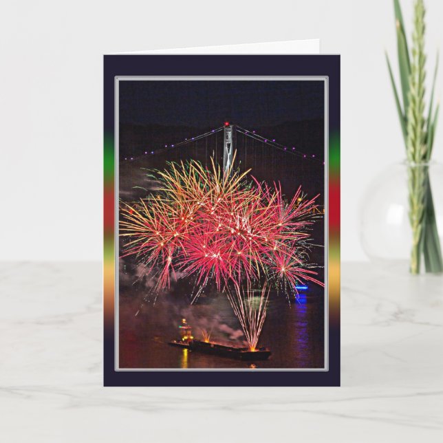 Happy New Year Holiday Card (Front)