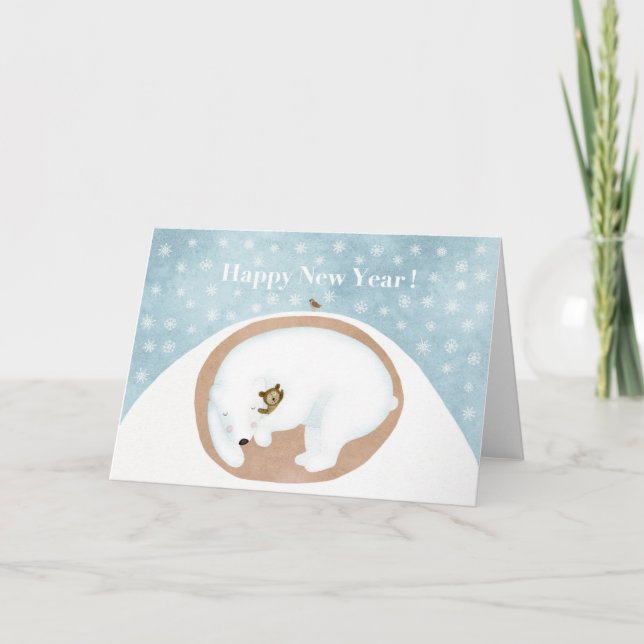 Happy New Year! Holiday Card (Front)