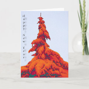 Happy New Year Holiday Card