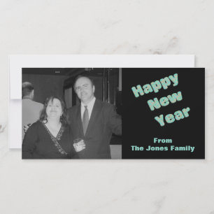 Happy New Year Holiday Card