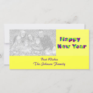 Happy New year Holiday Card