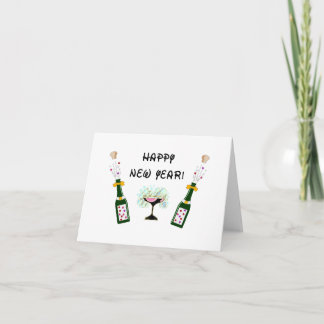 Happy New Year Holiday Card