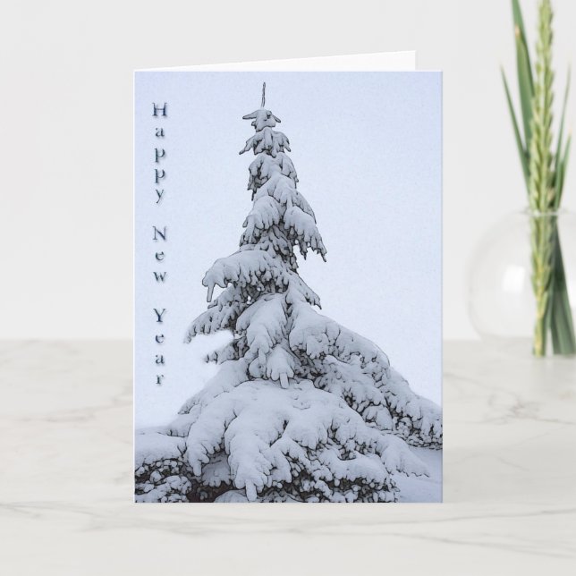 Happy New Year Holiday Card (Front)