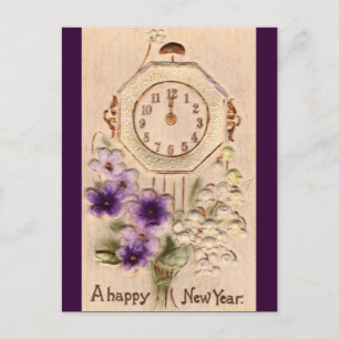 Happy New Year Holiday Postcard
