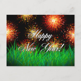 Happy New Year! Holiday Postcard