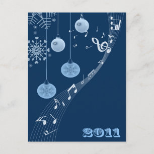 Happy New Year Holiday Postcard