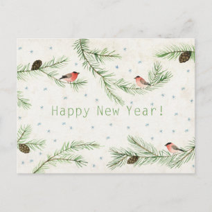 Happy New Year! Holiday Postcard