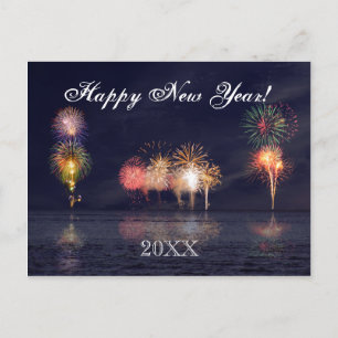Happy New Year Holiday Postcard