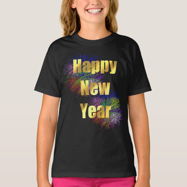 Happy New Year Holiday T-Shirt (Front)