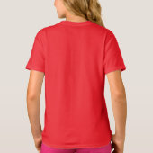 "Happy New Year" in Chinese 2022 Tiger Red T-Shirt (Back)
