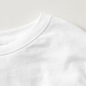 "Happy New Year" in Chinese 2022 Zodiac Tiger Toddler T-Shirt (Detail - Neck (in White))
