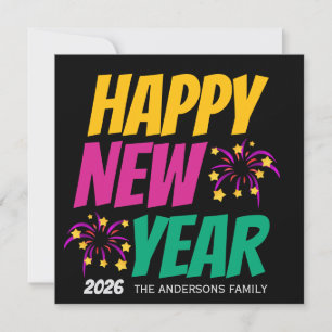 Happy New Year  Invitation