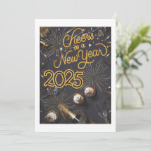 Happy New Year Invitation