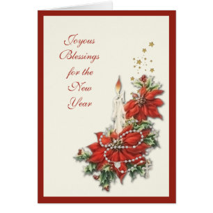 Happy New Year Jesus Religious Rosary Scripture