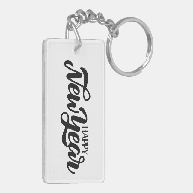 Happy New Year Key Ring (Back Left)