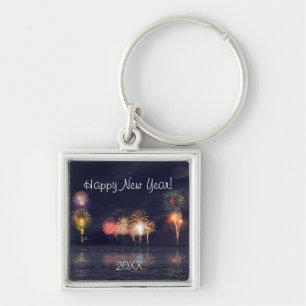 Happy New Year Key Ring