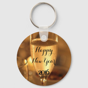 Happy New Year Keychain by RoseWrites