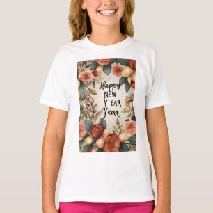 Happy New Year Kids Basic T-Shirt