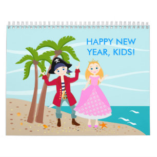 Happy New Year, kids! Calendar