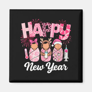 Happy New Year Labor Delivery L&amp;d Nurse Nye Pa Magnet