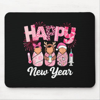 Happy New Year Labor Delivery L&amp;d Nurse Nye Pa Mouse Mat