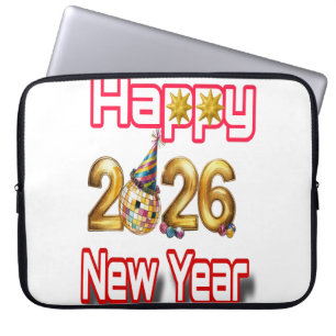 Happy New year  Laptop Sleeve